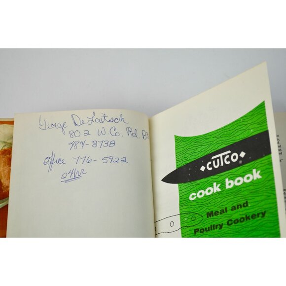 1961 Cutco Cook Book Vintage Hardcover - Picture 8 of 11